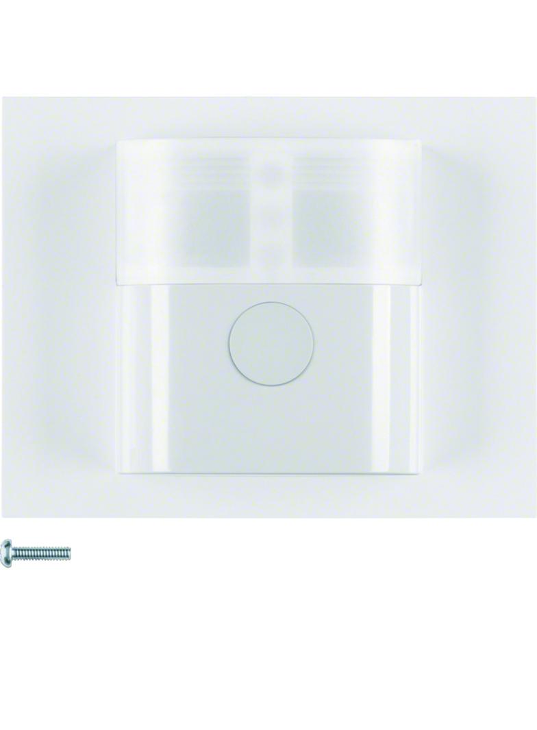 BERKER K.1 KNX RF quicklink Nasadka czujnika ruchu komfort 2,2m biały połysk 85346179 HAGER