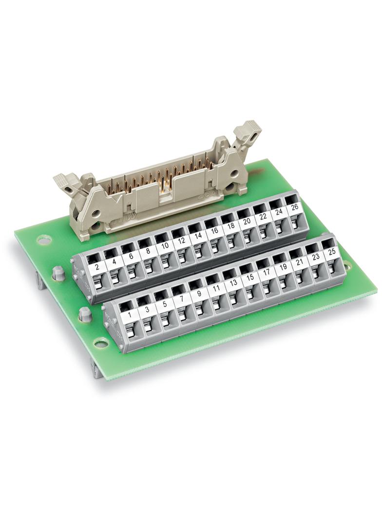 moduł przejściowy ze złączem męskim 34-torowy