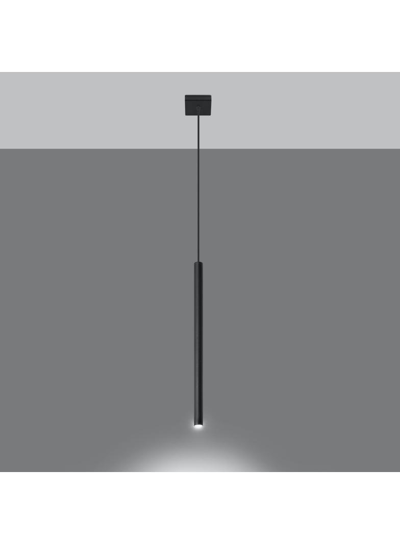 Sollux Lampa wisząca PASTELO 1 czarna SL.0469