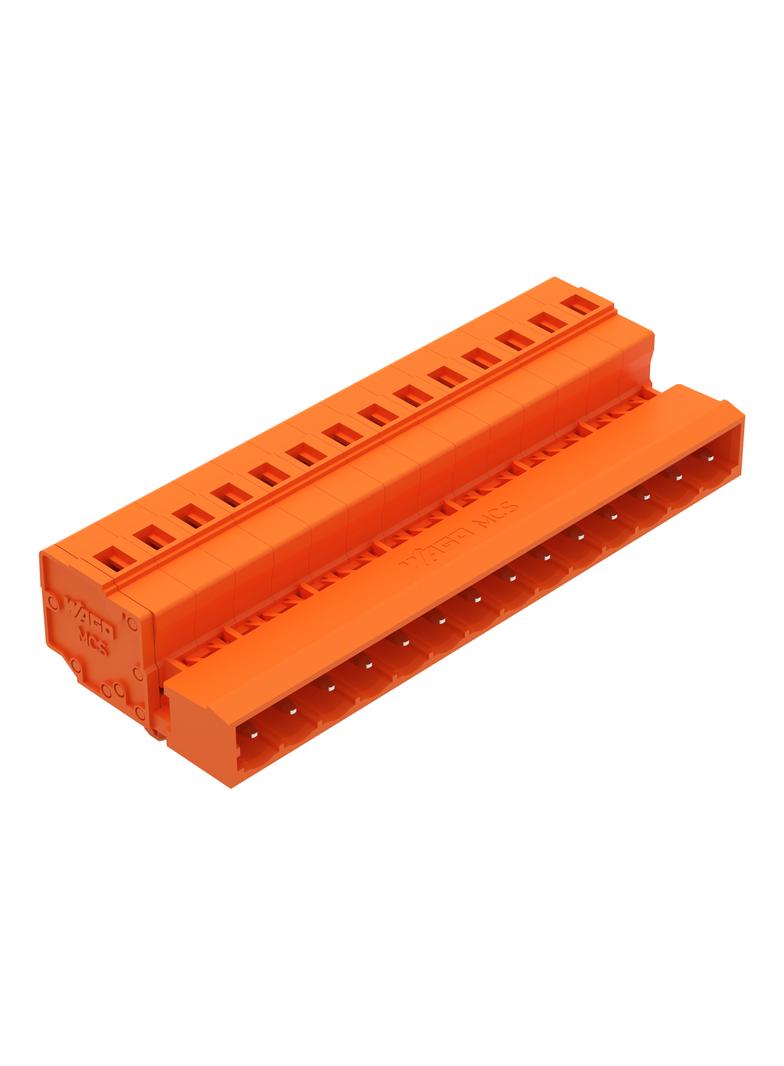 MCS-MIDI Classic wtyk 14-bieg. pomarańczowy raster 5,08 mm /25szt./ WAGO