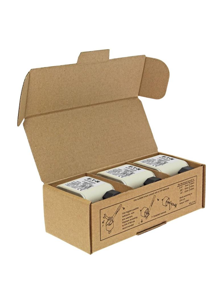 FUSE 400A 690V 1BKN/50 AR UC Wkładka szybka 400A AC 690V rozmiar 1 53x69x51 mm aR IEC UL, 170M4462 E