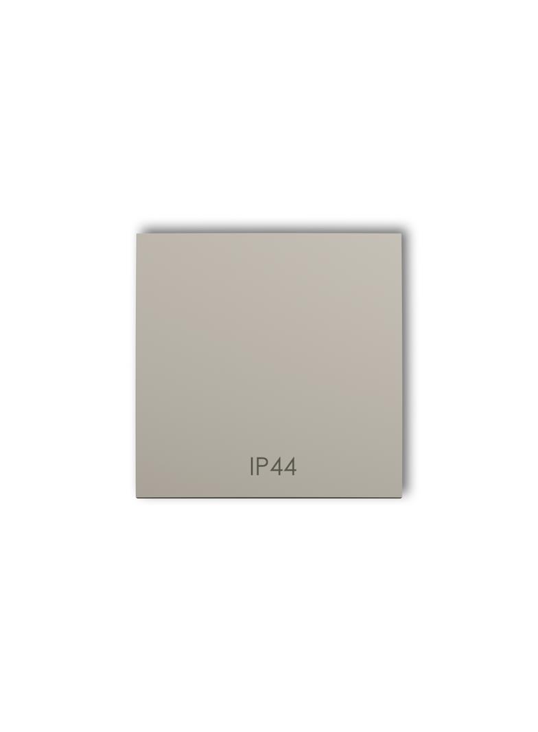 Klawisz pojedynczy do łączników IP 44 ICON, MINI taupe