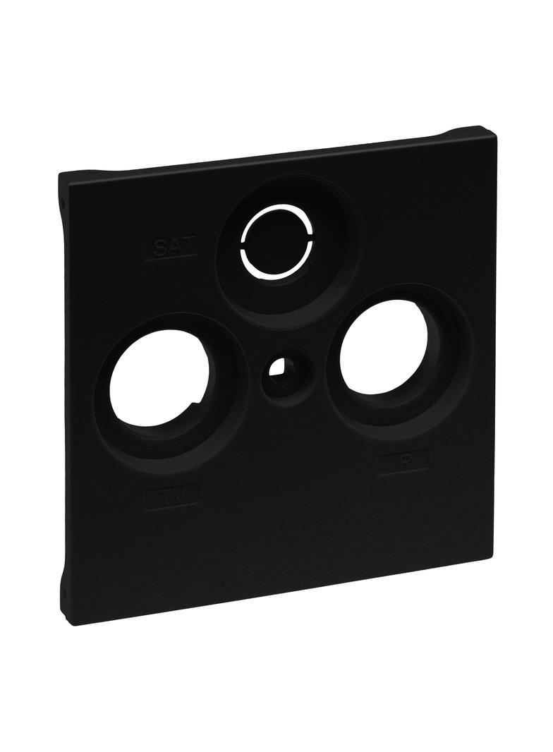 Suno Plakietka Tv-R-Sat 30Mm Czarny 721474 LEGRAND