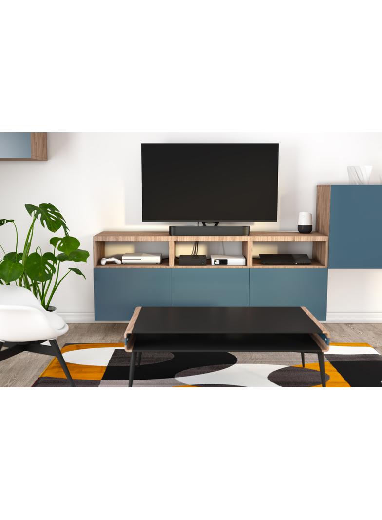 PRZEDŁUŻACZ DO KĄCIKA TV, 4X2P+Z + 4X2P, Z OGRANICZNIKIEM PRZEPIĘĆ, Z PRZEWODEM 2.0 METRA 3X1.5 MM2