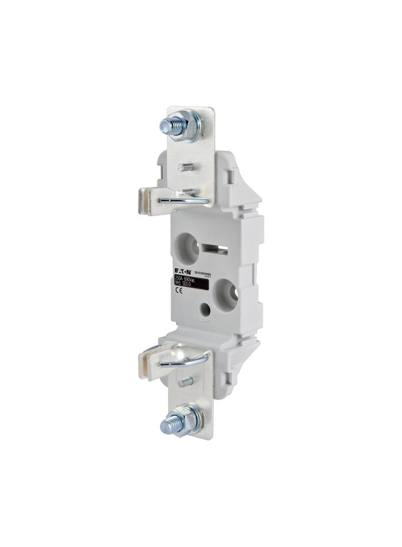 NH1 SINGLE POLE SILVER 1/4 SCREW Podstawa NH1 1P 250A,mont. szyna DIN i śruby SD1-D EATON
