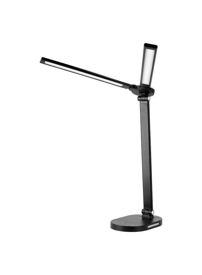 ERGO LED, lampka biurkowa z ładowarką USB, 8W, 400lm, 3000-4000-6000K, zmiana barwy światła, funkcja