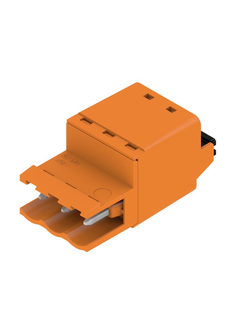 SLF 5.08/03/180 SN OR BX Wtyk PCB (złącze wiązki), 5.08 mm, Liczba biegunów: 3, PUSH IN, złącze sprężynowe /120szt./ 1335340000 WEIDMÜLLER