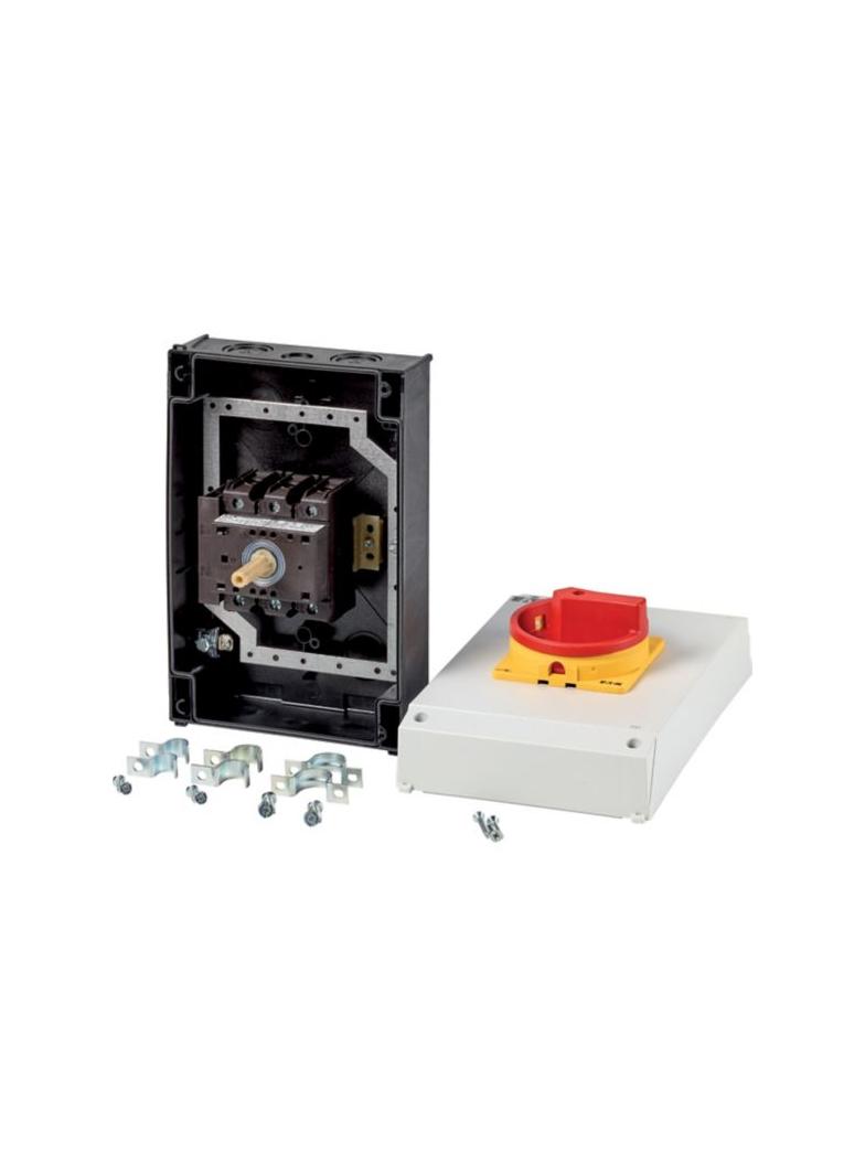 P3-63/I4/MBS/SVB/HI11 Rozłącznik 63A 3P + 1Z 1R MBS czerwony - żółta rączka 182423 EATON