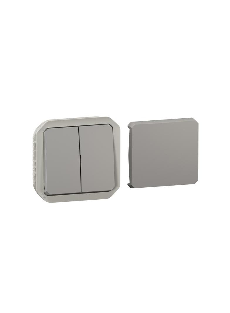 NOWE PLEXO - ŁĄCZNIK TYP TRANSFORMER MECHANIZM 10 AX - 250 V SZARY 069506L LEGRAND