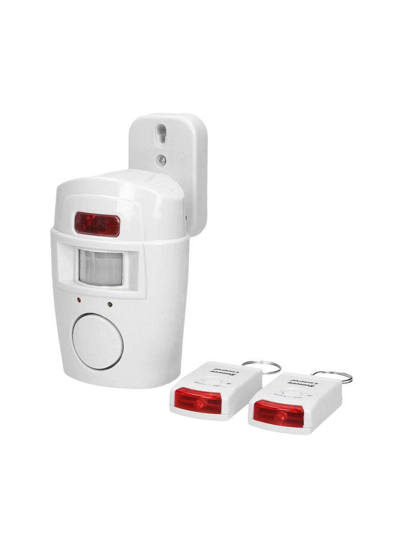 Mini alarm bezprzewodowy z wbudowaną syreną sterowany pilotem 6m bateryjny AS-1 ORNO