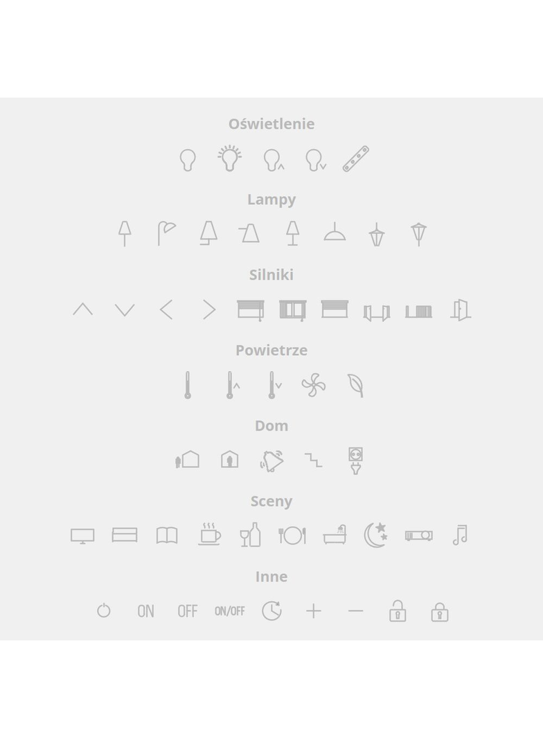 Simon 55 Klawisz pojedynczy personalizowany z możliwością nadruku piktogramów; Szam