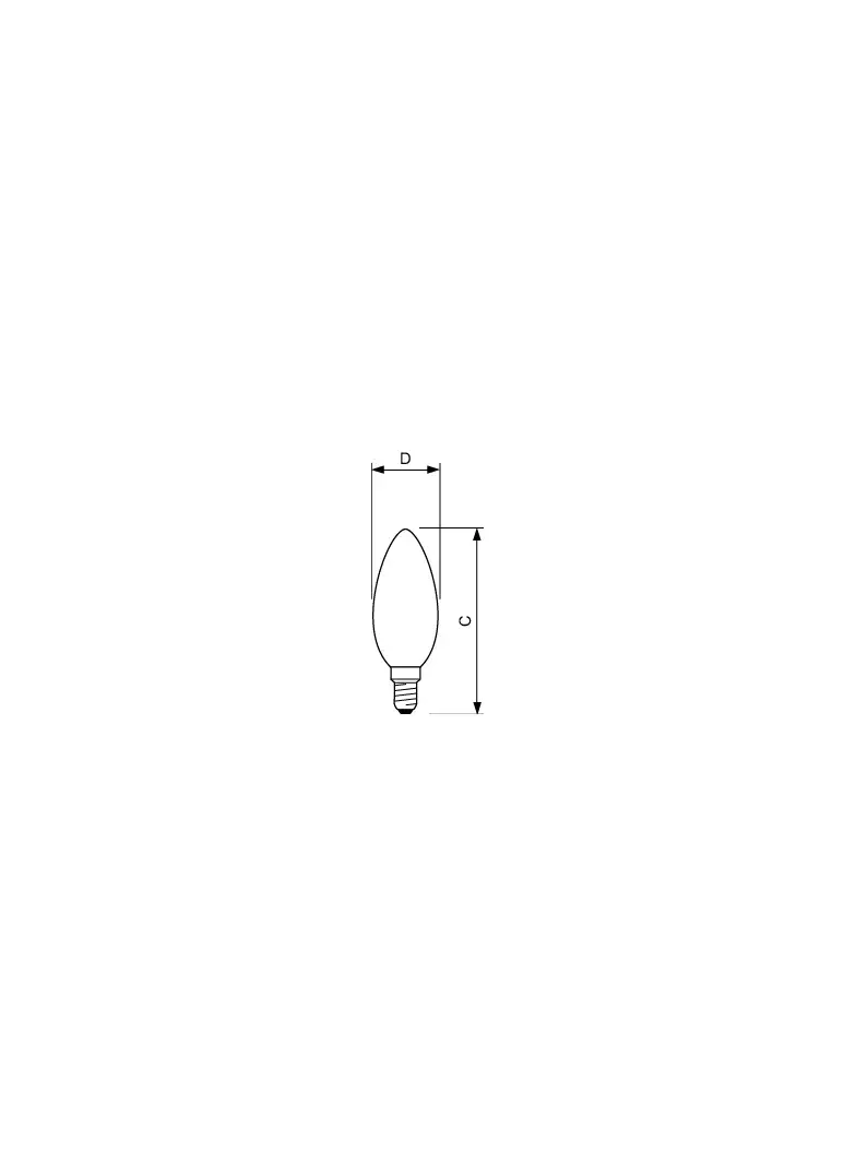 Żarówka LED świeczka 6,5W=60W 806lm 4000K barwa neutralna LEDCandle 6,5-60W B35 E14 840 PHILIPS