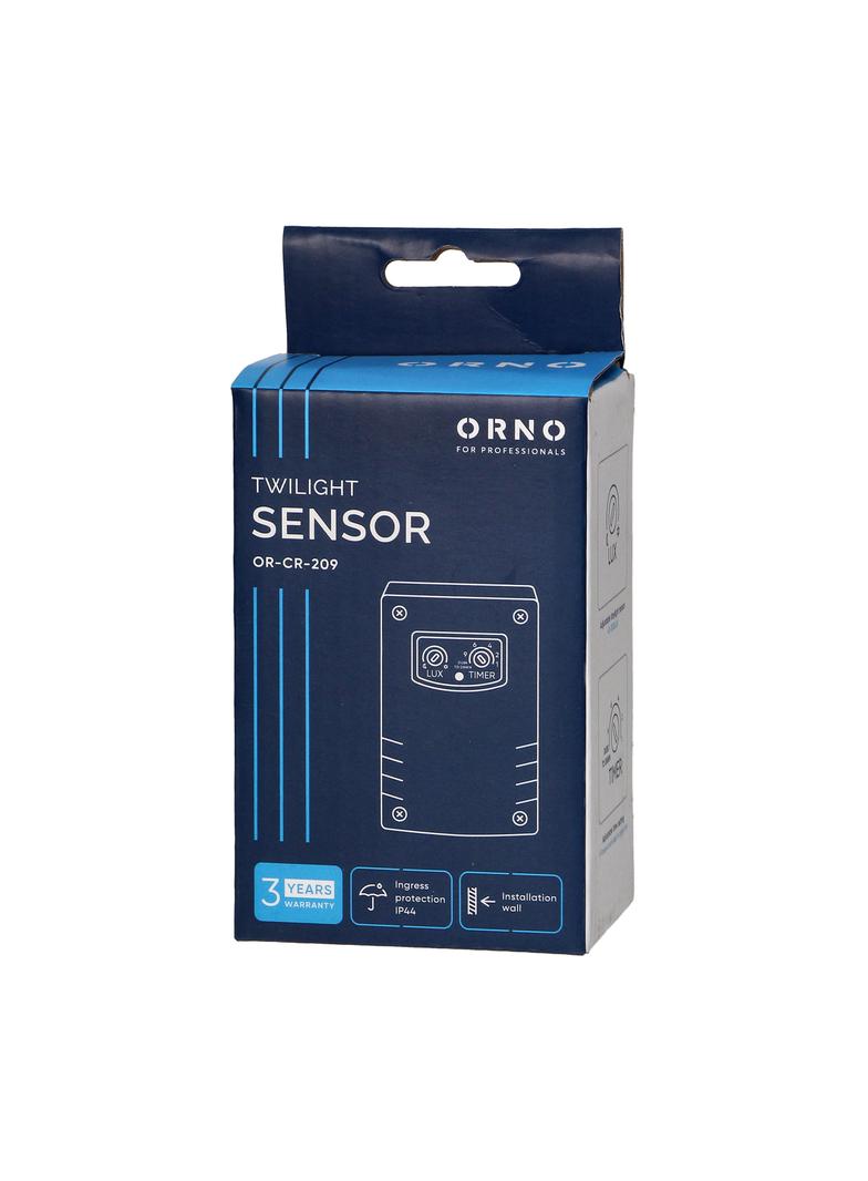 Czujnik zmierzchowy automat IP44 1200W OR-CR-209 ORNO