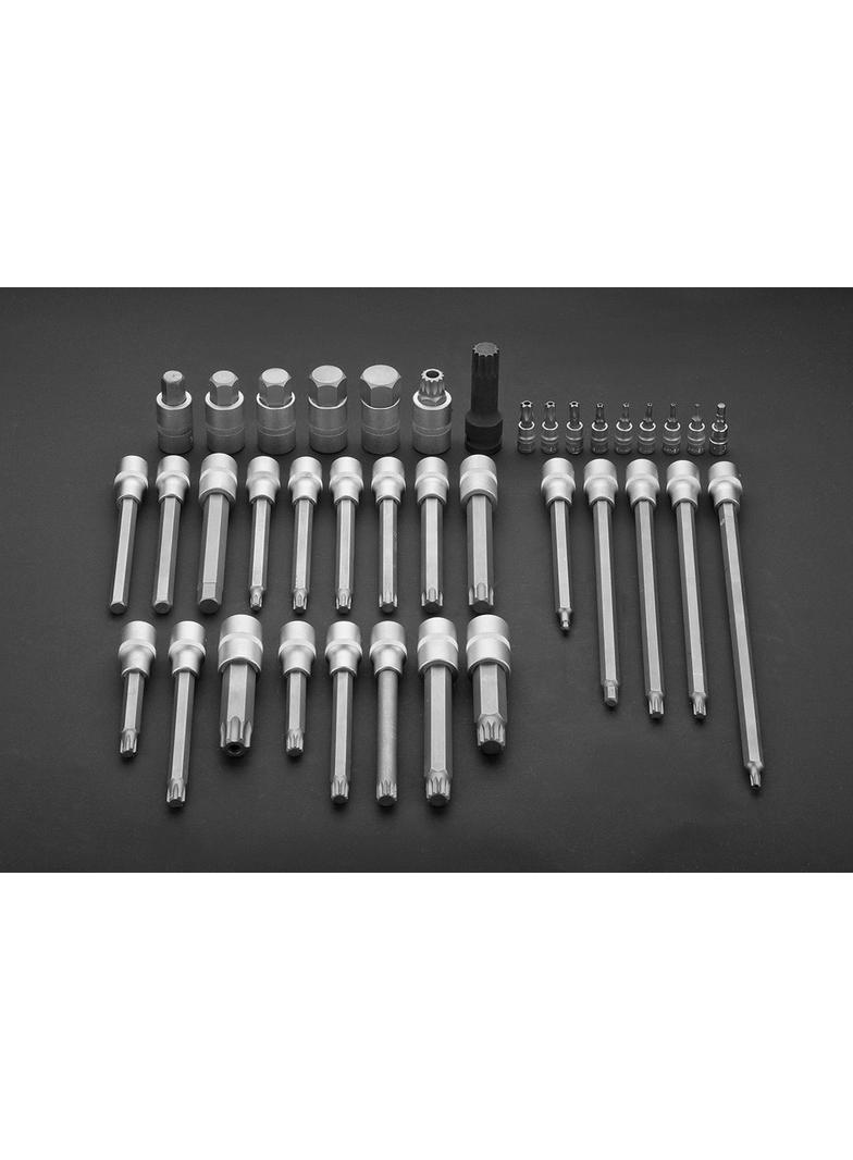 Bity Torx 1/2", zestaw 38 szt.