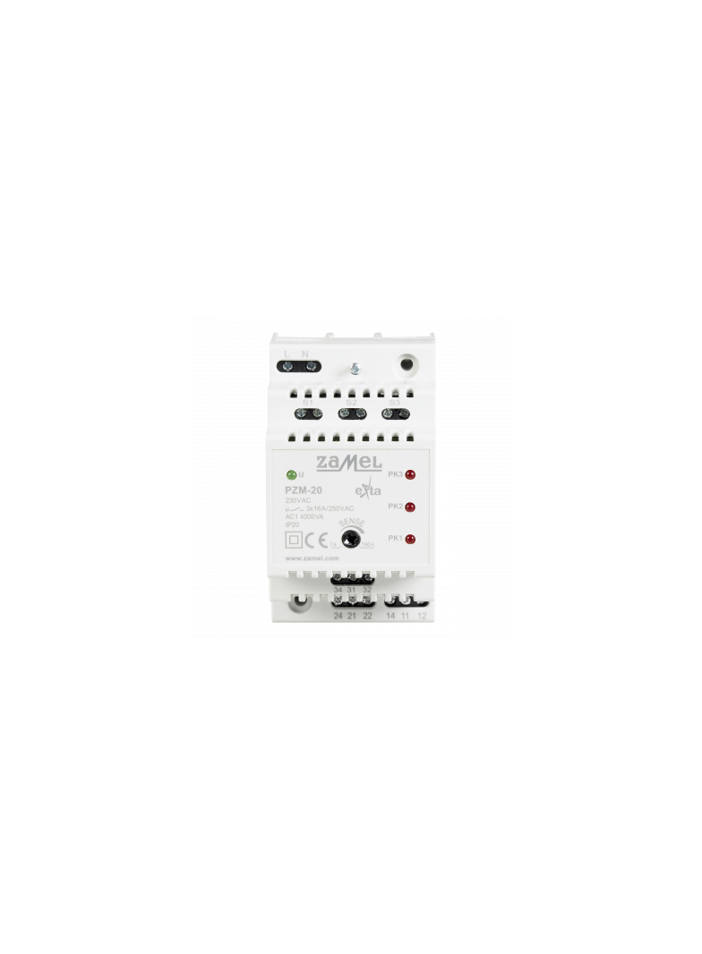 PRZEKAŹNIK ZALANIA 3-POZIOMOWY TYP: PZM-20