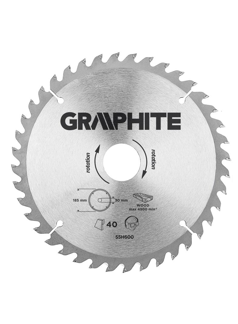 Tarcza do pilarki, widiowa, 185 x 30 mm, 40 zębów