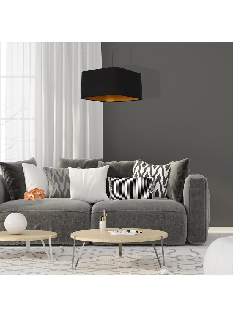 Milagro lampa wisząca Napoli E27 czarno/złota ML6368