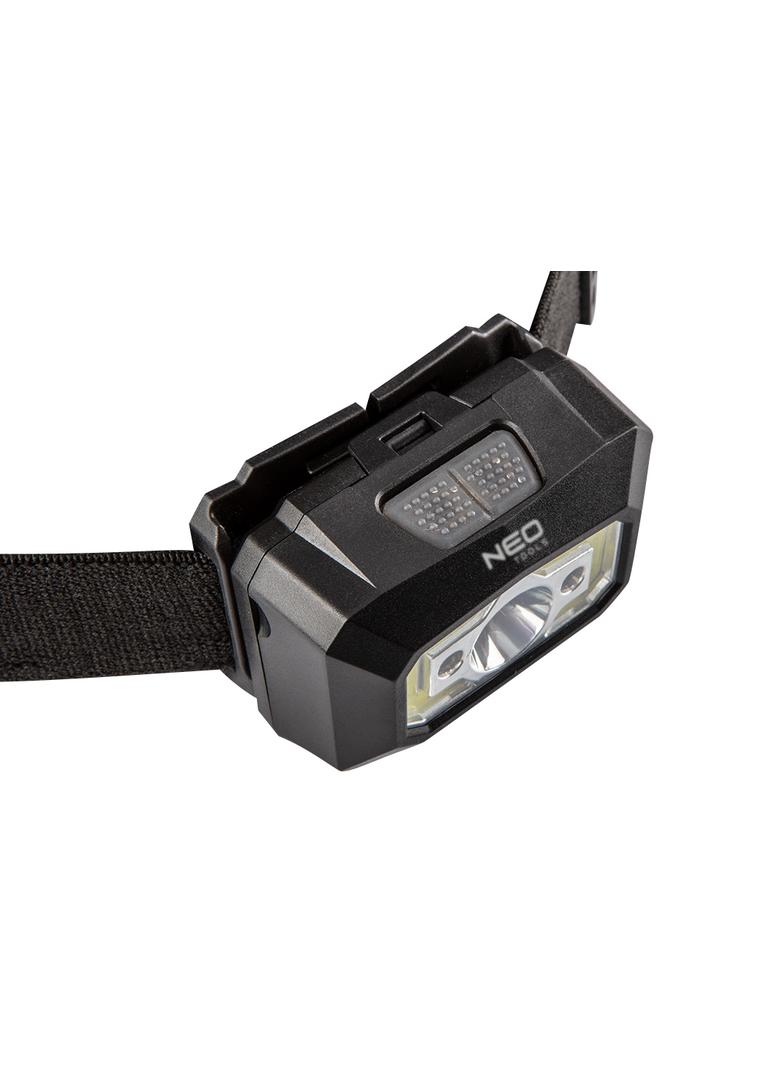 Latarka czołowa akumulatorowa USB 250 lm COB LED + czujnik ruchu