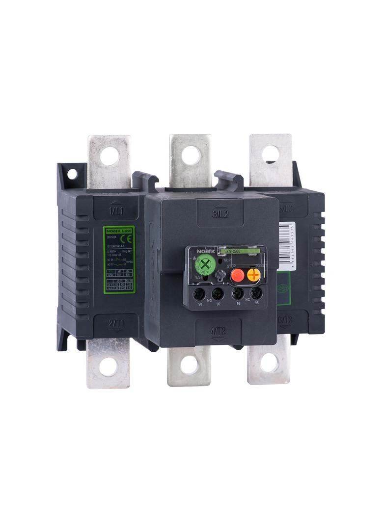 Ex9R500 500A Przekaźnik przeciążeniowy 3P 500A można połączyć z stycznikiem Ex9C225-500 106332
