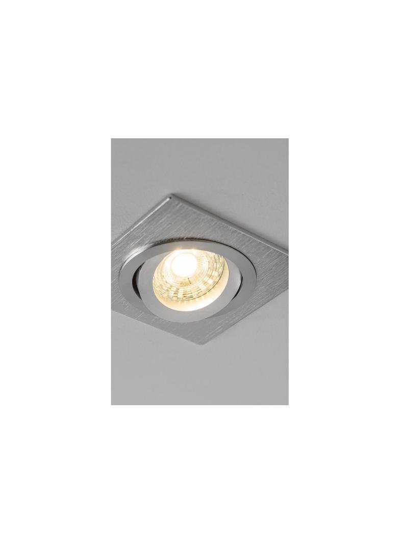 SUFITOWA OPRAWA PUNKTOWA MORENA, IP20, KWADRAT, INOX