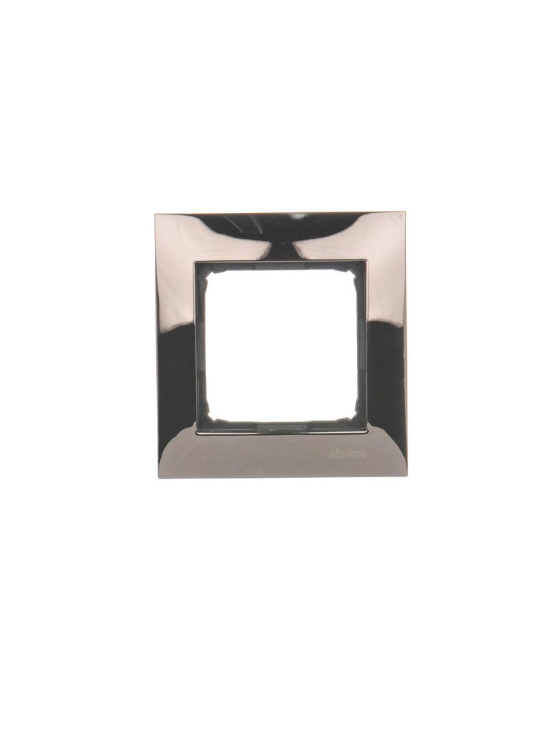 Simon 54 Premium Ramka 1-krotna PREMIUM IP20 / IP44 ciemna stal DR1/67 KONTAKT