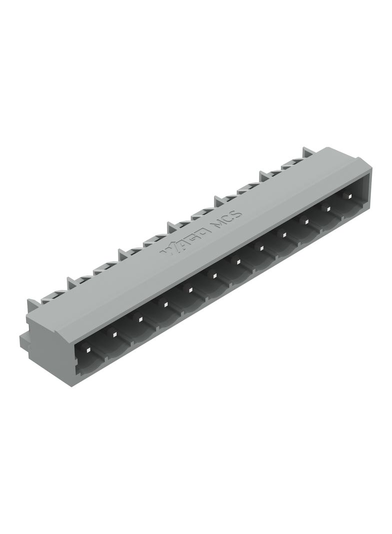 MCS-MIDI Classic wtyk 12-bieg. szary raster 5 mm /100szt./ WAGO