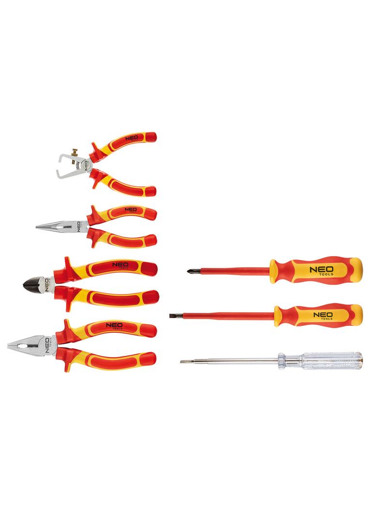 Zestaw szczypiec i wkrętaków 1000V, 7 szt.