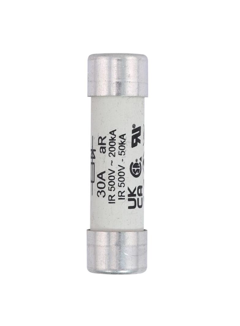 30A 500V AC UL 14x51mm FERRULE FUSE Wkładka szybka 30A AC 500V 14x51 mm aR UL FWH-30A14F EATON
