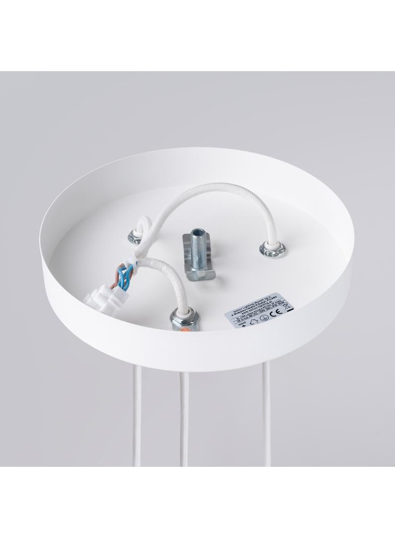 Lampa wisząca PRYSM 3P biała