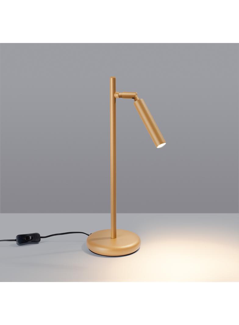 Sollux Lampa biurkowa PASTELO złota SL.1470
