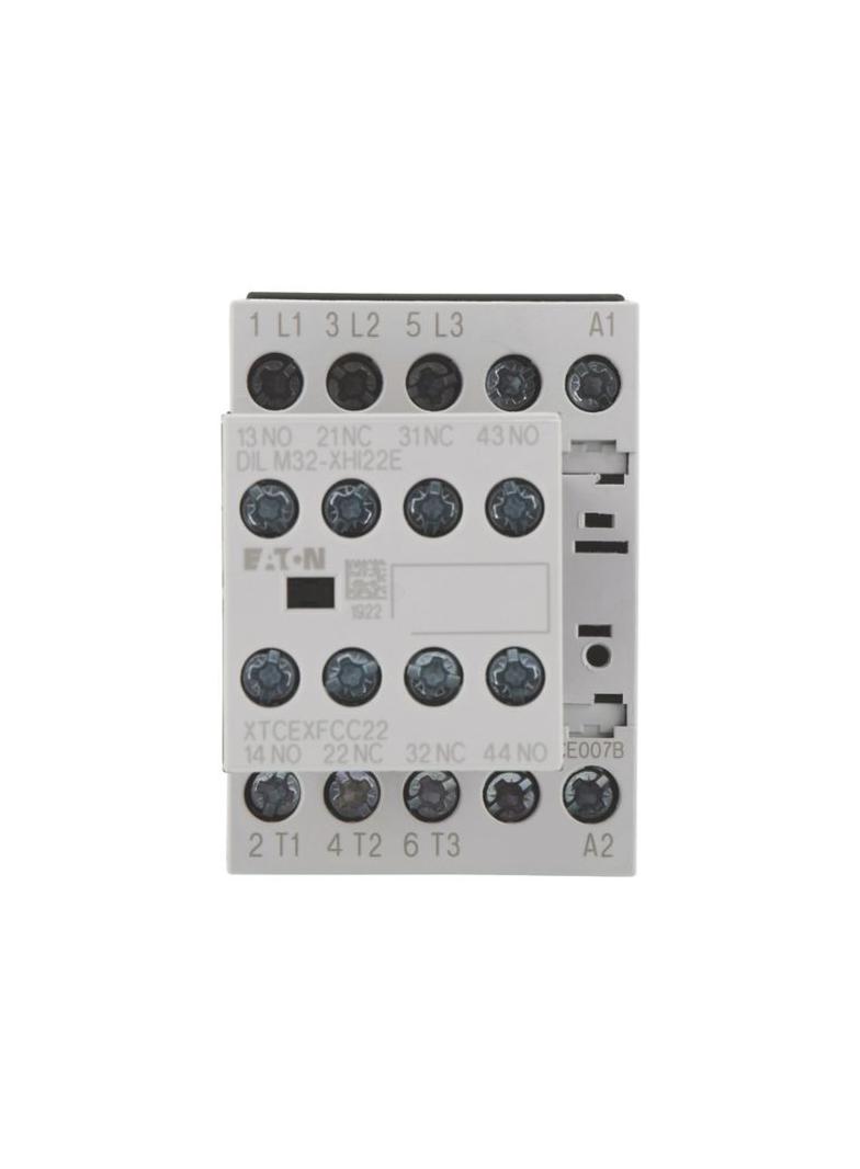Stycznik mocy 7A 3P 230V AC 2Z 2R DILM7-22(230V50HZ,240V60HZ) 106360 EATON