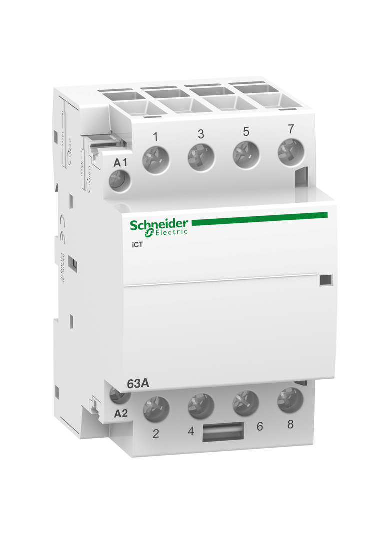 Stycznik modułowy Acti9 iCT50-63-40-24 63A 4NO 50Hz 24 VAC