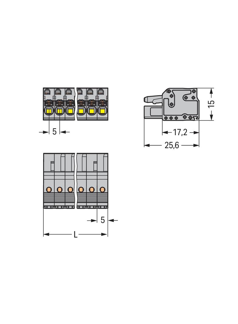 1-przewodowe gniazdo