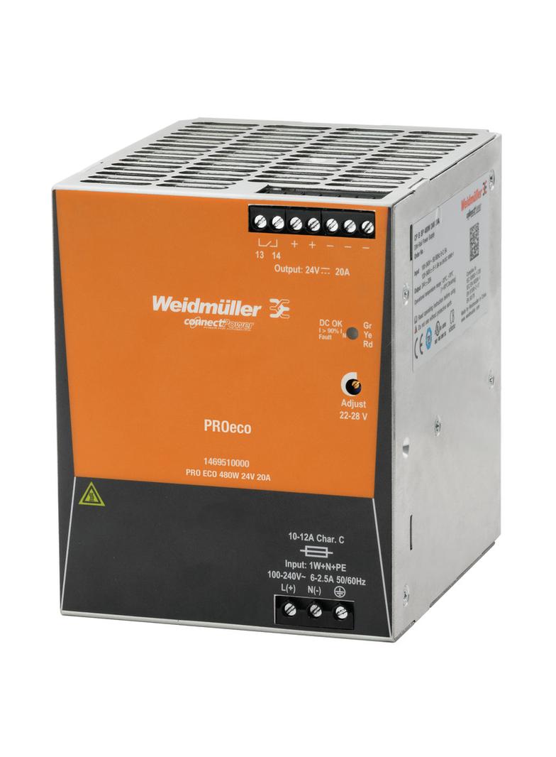 PRO ECO 480W 24V 20A Zasilacz DC, nr.katalogowy 1469510000