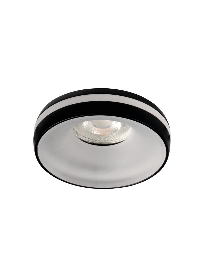 ELICEO DSO B Oczko sufitowe ELICEO DSO B okrągły stop aluminium kolor czarny 1XGx5,3/GU10 35289 KANLUX