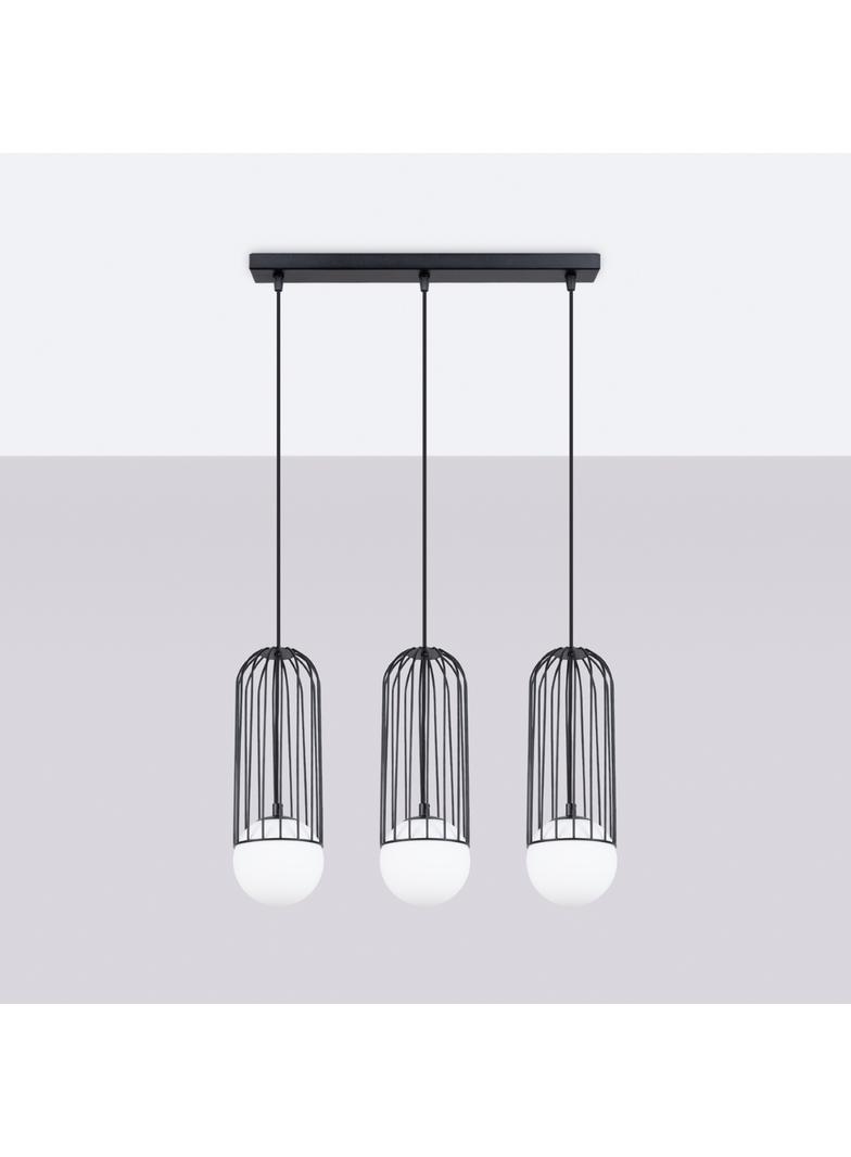 Lampa wisząca BRINA 3L czarna