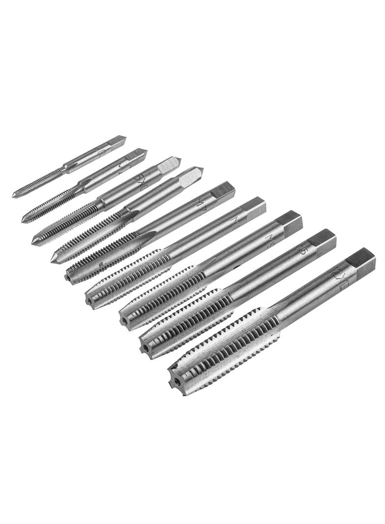 Narzynki i gwintowniki M3-M12, zestaw 20 szt.