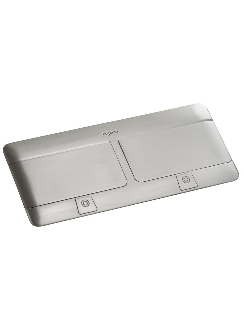 POPUP 2X4M INOX.+ ZESTAW MONTAŻOWY, Legrand