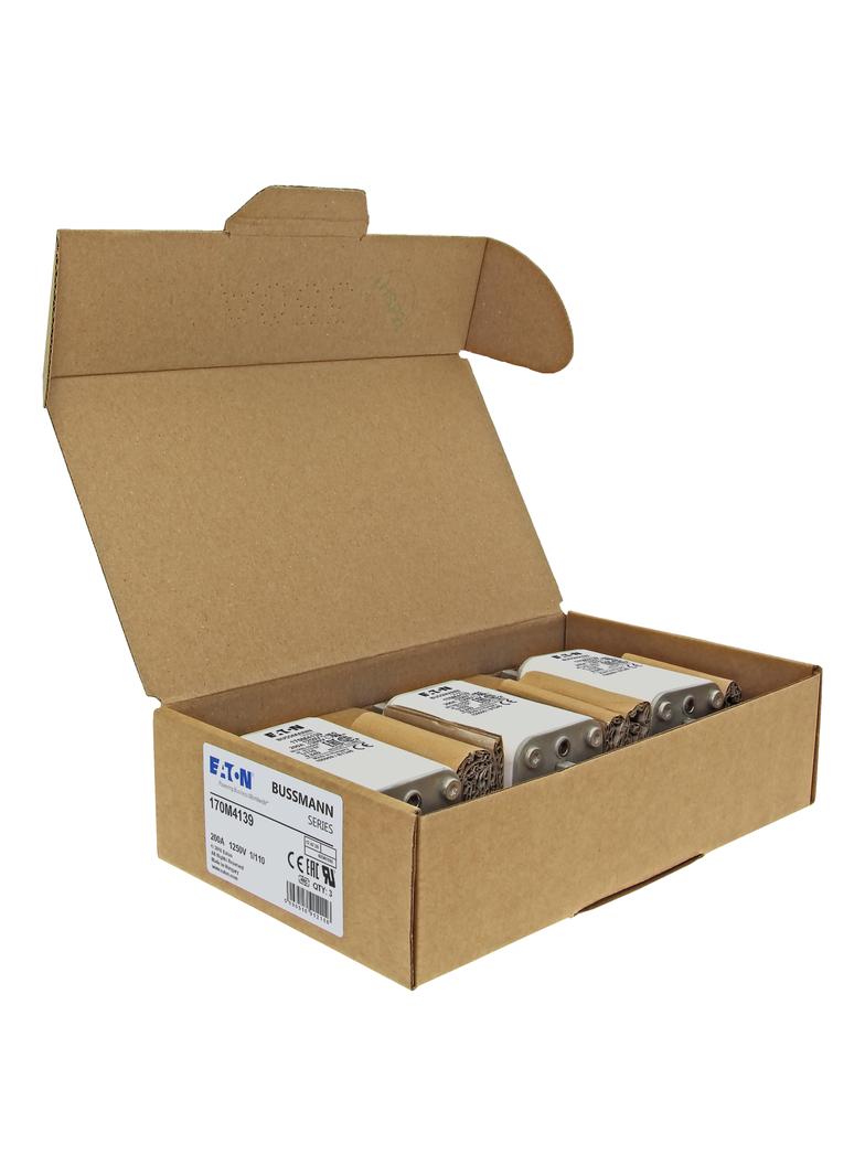 200A 1250V 1/110 aR INDICATOR FUSE Wkładka szybka 200A AC 1250V rozmiar 1 53x66x138 mm aR D 170M4139