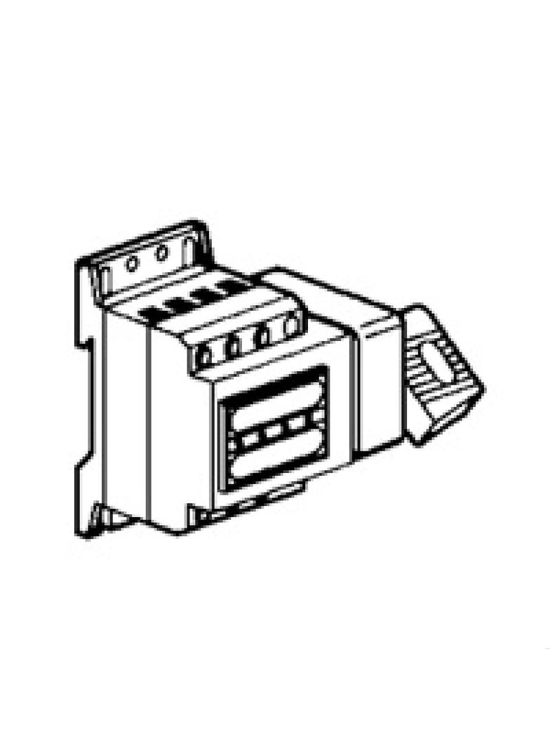 Rozłącznik Vistop 32A 3P Naped Boczny Czerwony 022305 LEGRAND