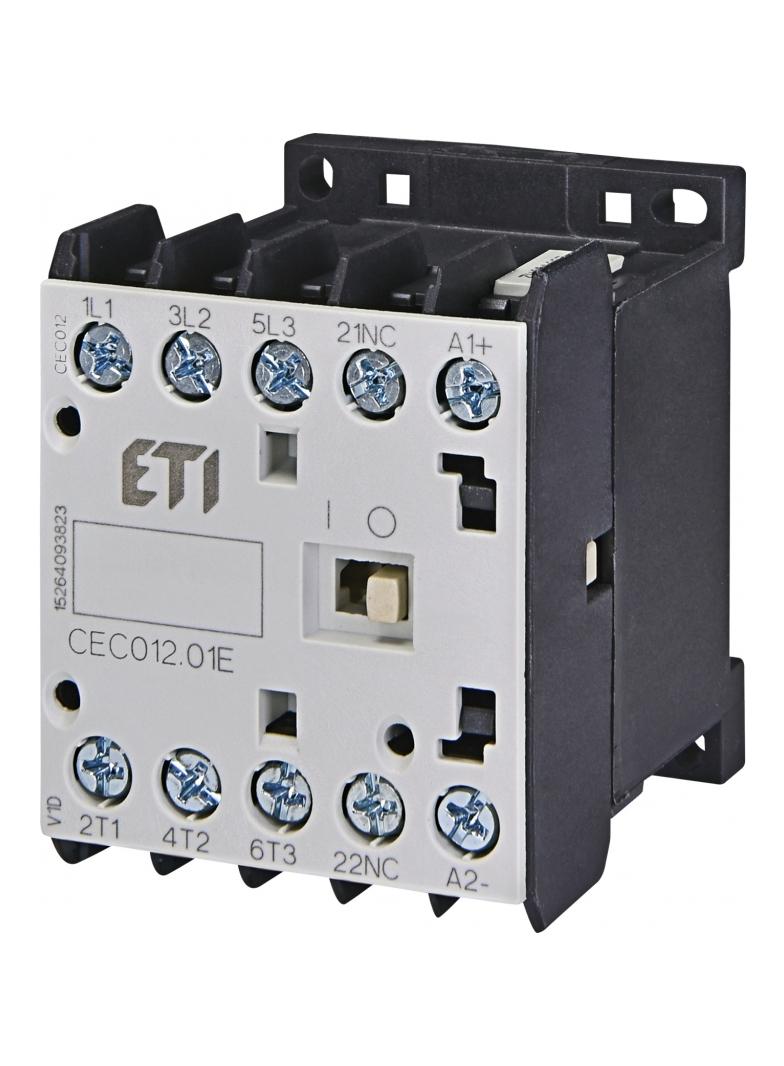 Stycznik silnikowy miniaturowy CEC012.01-24V-50/60HZ 004641080 ETI