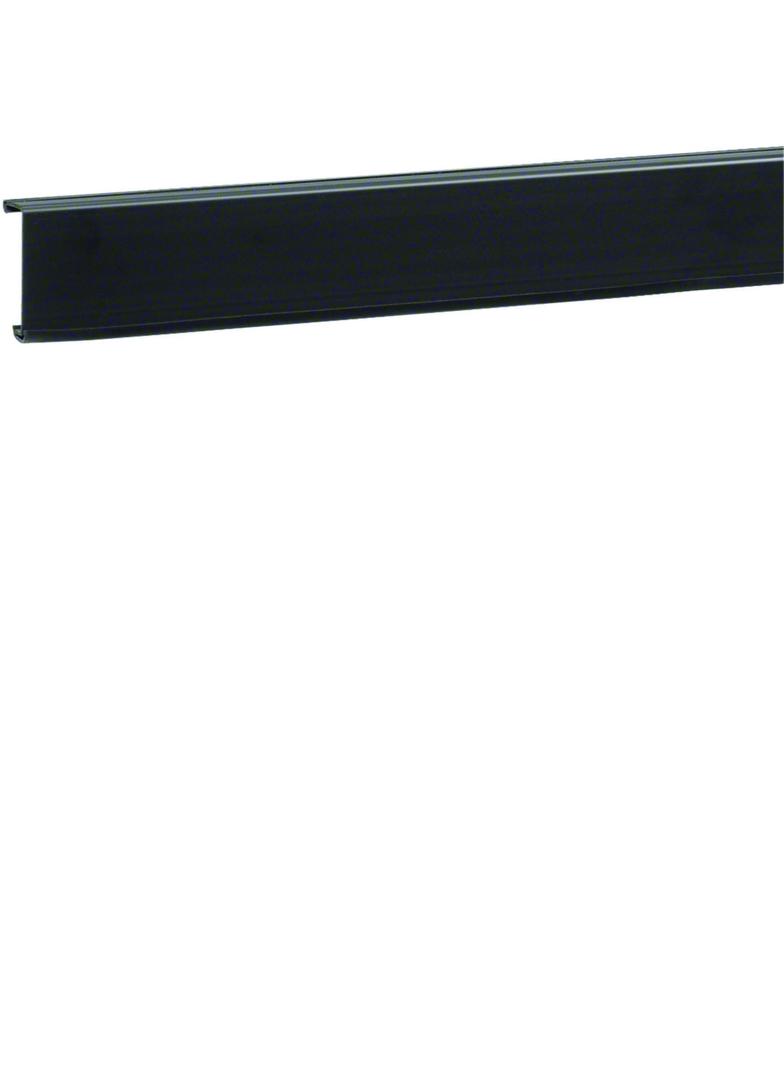 tehalit.SL Pokrywa z miękką uszczelką 20x55 czarny SL20055219011 HAGER