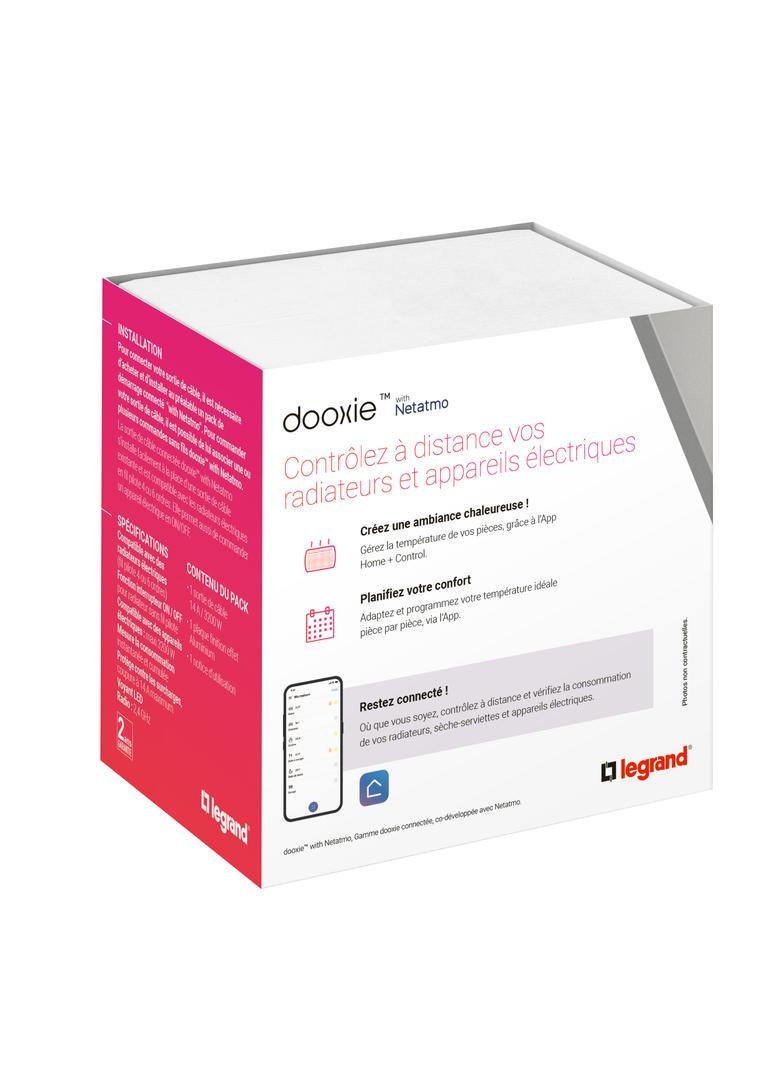 Netatmo - Suno - wyjście kablowe connected - aluminium, Legrand