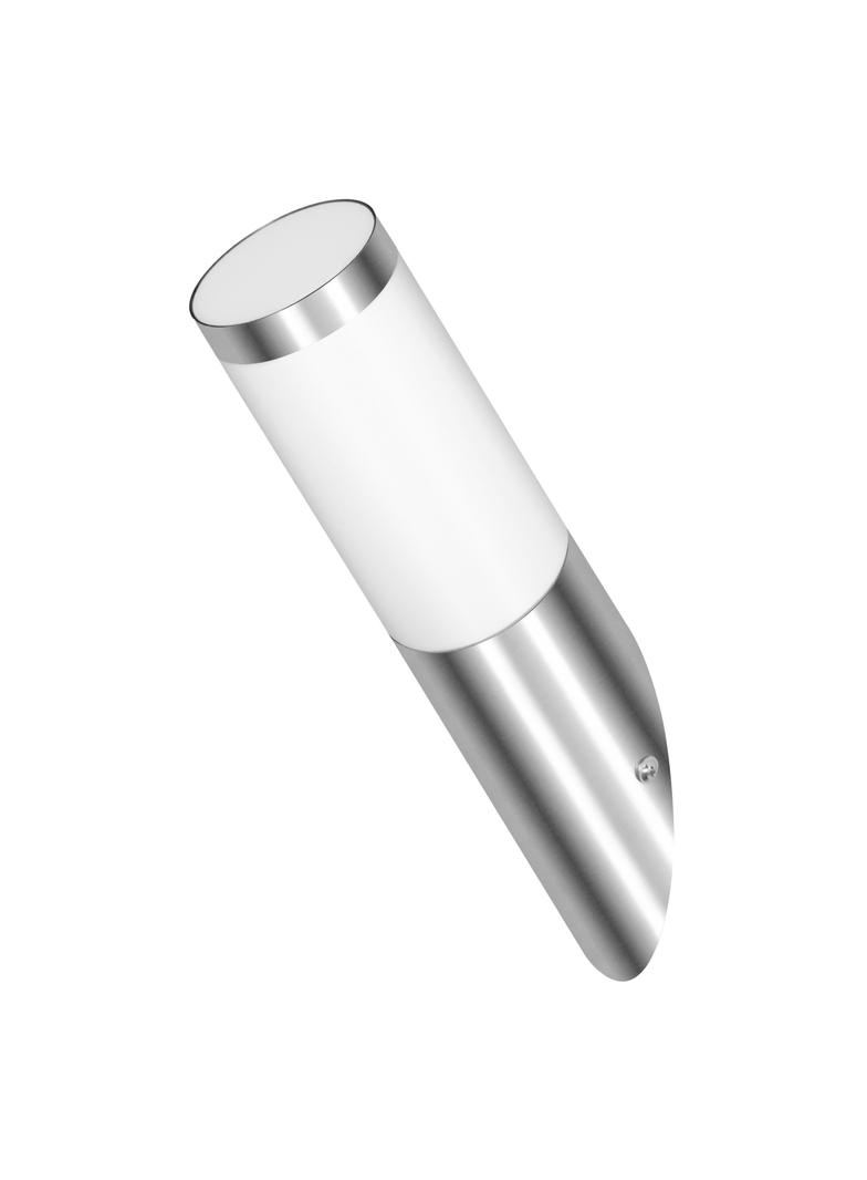 EDERA oprawa ogrodowa, E27, max. 15W, IP44, skos, stal nierdzewna