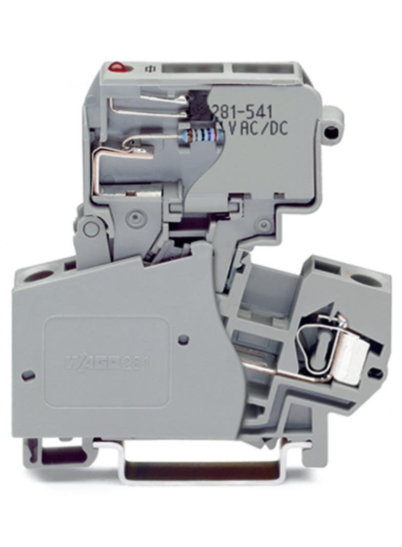 złączka bezpiecznikowa 10 mm2 szara