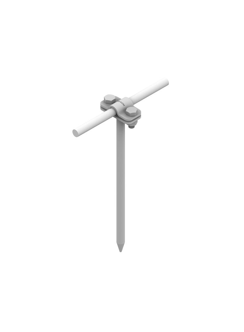 Uchwyt wb. na drut  Z-śruba, L=16cm /OG/