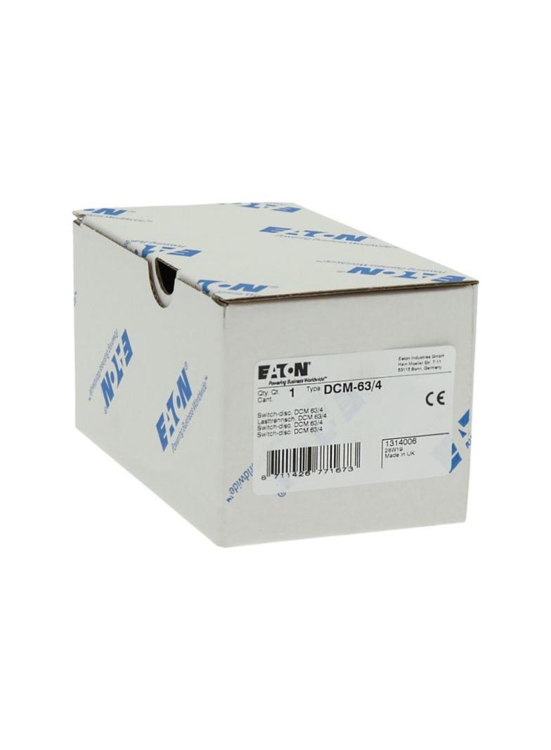DCM-63/4 Rozłącznik izolacyjny DCM (4P) 63A 1314006 EATON