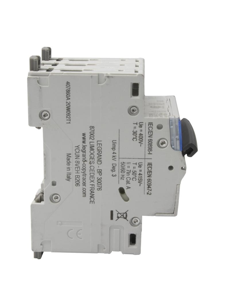 Wyłącznik Nadprądowy S 303 3P C20A 6kA DX3 407860 LEGRAND