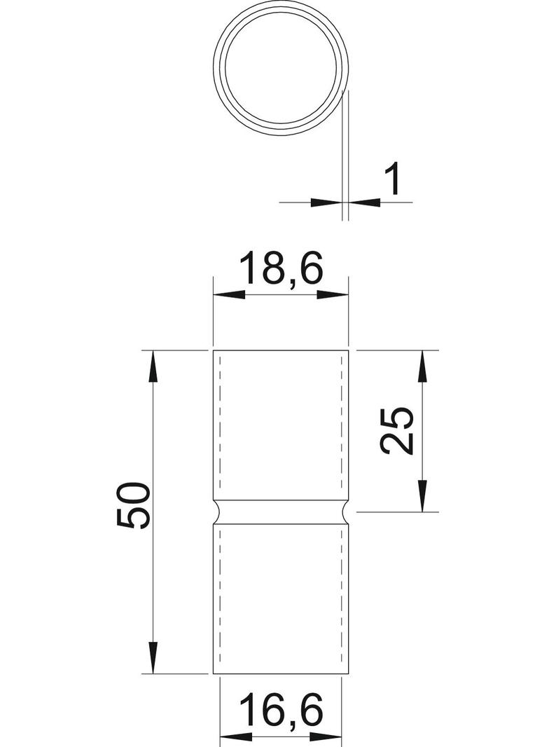 SV16 W G, Mufa rurowa
