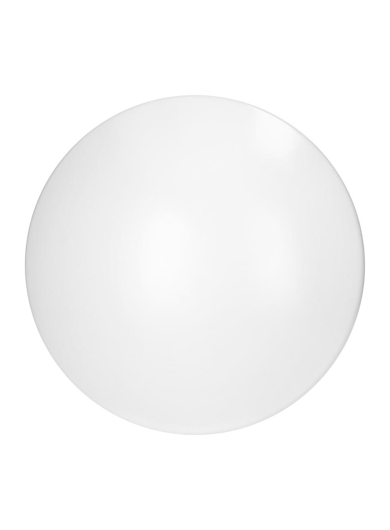 NABU plafon 2xE27 2x60W klosz matowy - poliwęglan IP20 biały